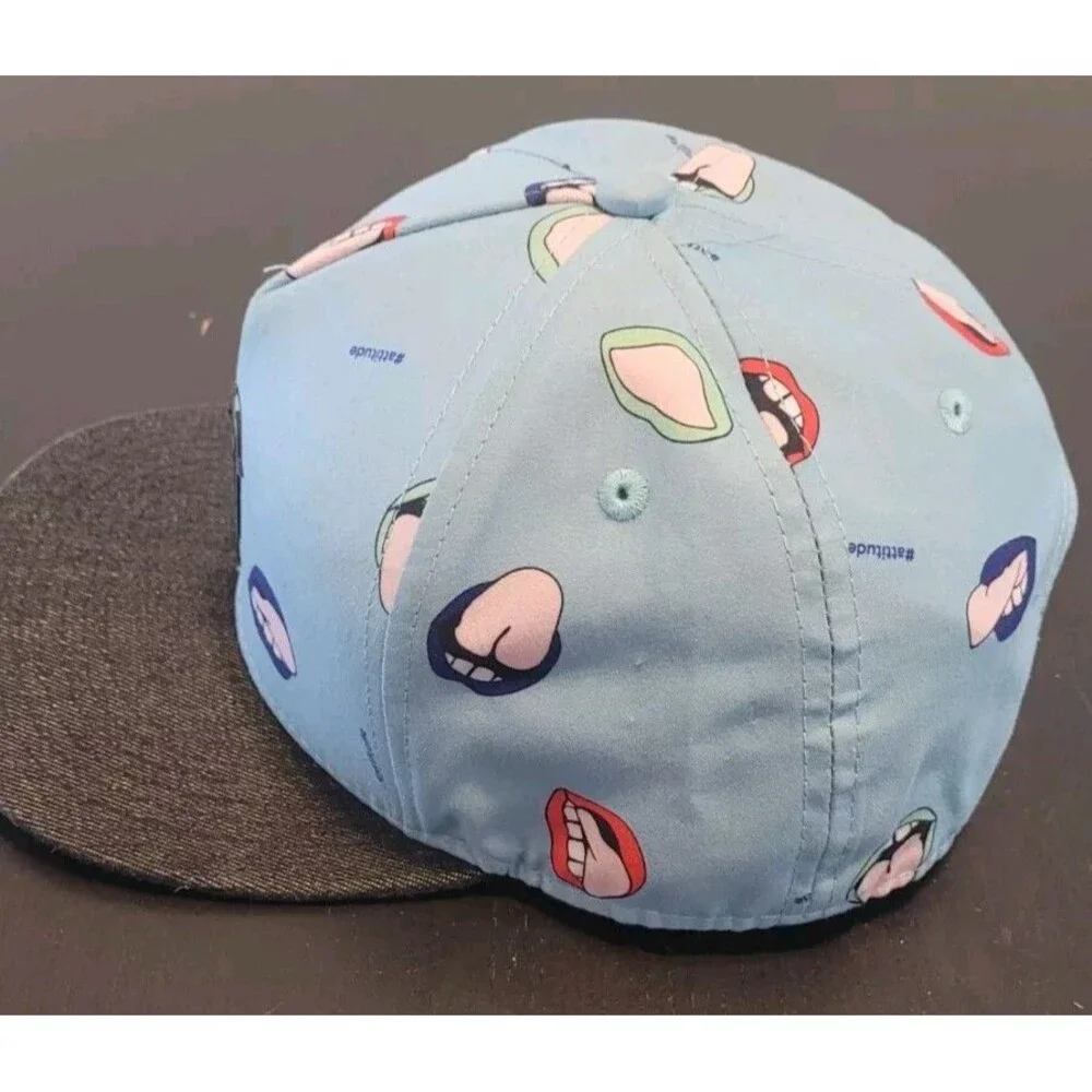 Birdz Children & Co. Hat Blue Age 6-10 Snapback Cap Retro California